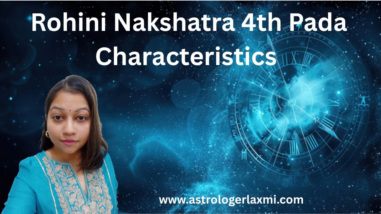 Rohini Nakshatra 4th Pada Characteristics