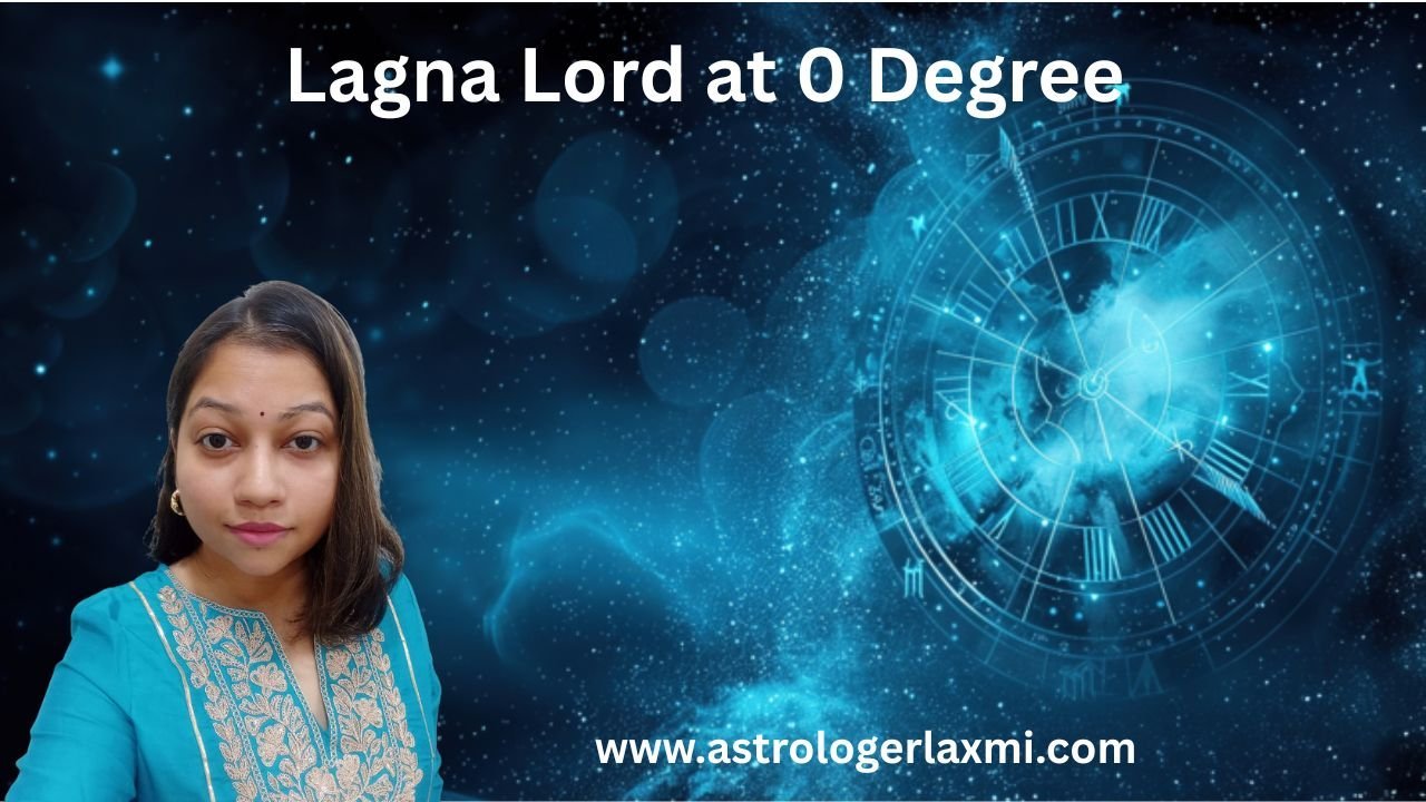 Lagna Lord at 0 Degree