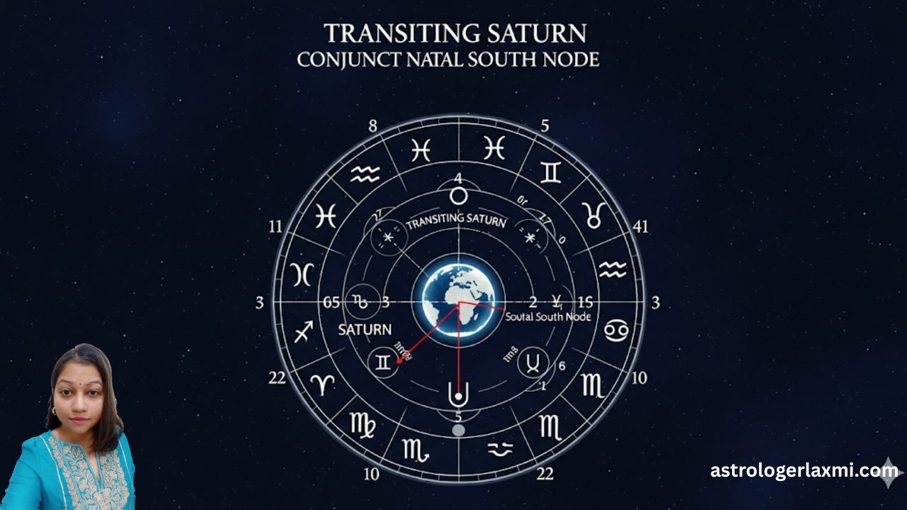 Transiting Saturn Conjunct Natal South Node