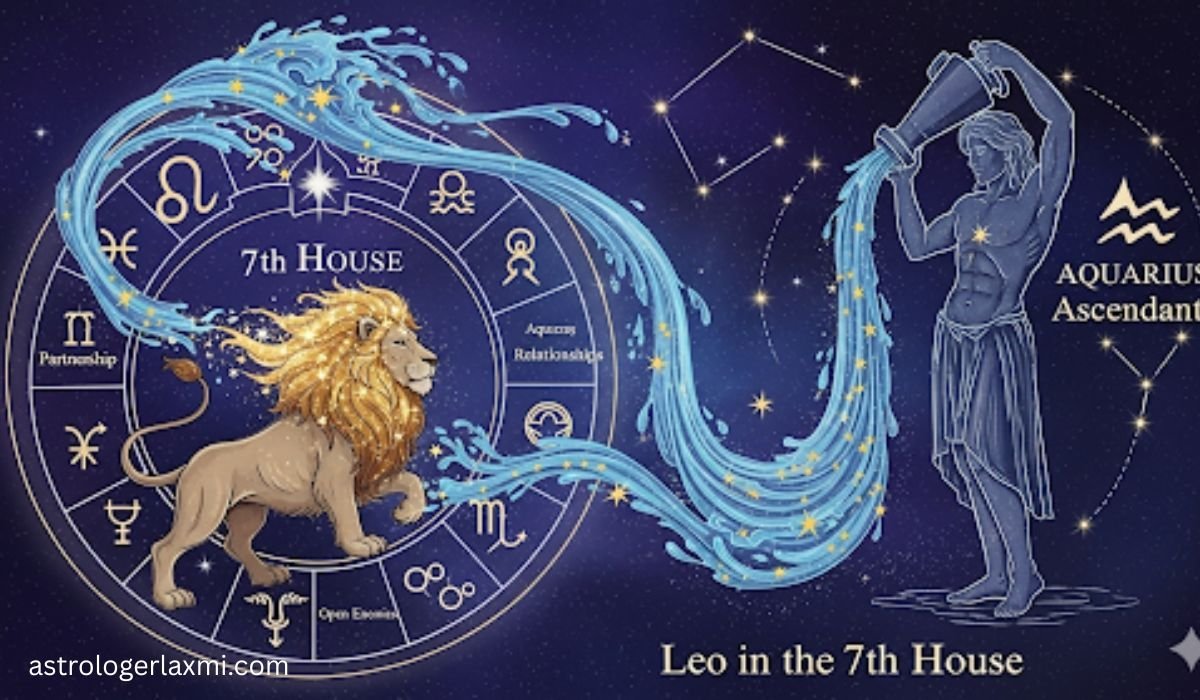 Leo in the 7th House for Aquarius Ascendant