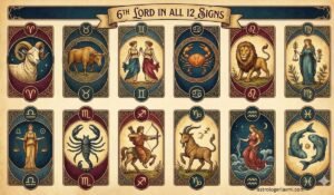 6th Lord in All 12 Signs