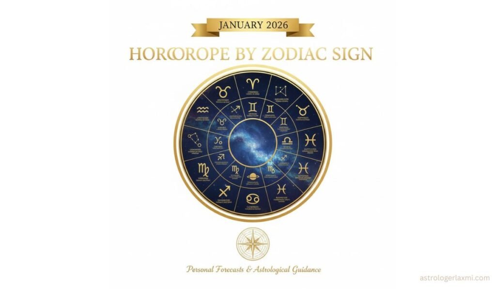 January 2026 Horoscope by Zodiac Sign
